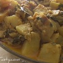 Aloo Methi Sabji(Potato With Fenugreek Leaves Curry)