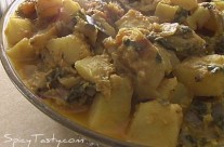 Aloo Methi Sabji(Potato With Fenugreek Leaves Curry)