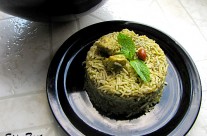 Pudhina Puloa/Mint Rice