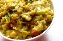 Podalangai kootu(Snake Gourd with Lentils)