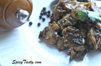 Pepper Mushroom Fry