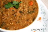 Sai Bhaji/Spinach and Mixed Vegetable Curry