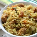 Soya Chunks Vegetable Pulao