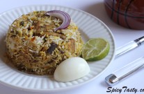 Hyderabadi Chicken Dum Biryani