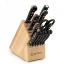 Wüsthof Gourmet 14-Piece Deluxe Knife Block Set for $177.99