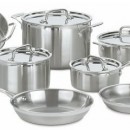 Cuisinart MultiClad Pro Stainless Steel 12-Piece Cookware Set