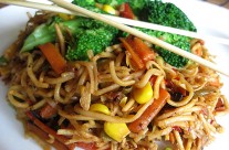 Stir Fried Noodles with Vegetables