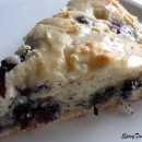 Blueberry Scones with Vanilla Glaze