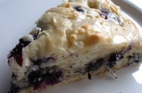 Blueberry Scones with Vanilla Glaze