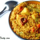 Sambar Rice – Lentil Rice