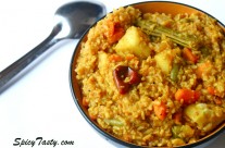 Sambar Rice – Lentil Rice