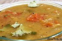 Masoor dal Sambar – Lentil Soup