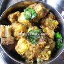 Steamed Plantain Fry – Vazhakkai Vega Vaitha Curry