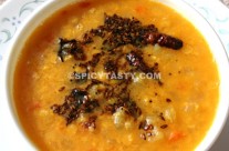 Indian Yellow Cucumber Curry / Dosakaya Dal