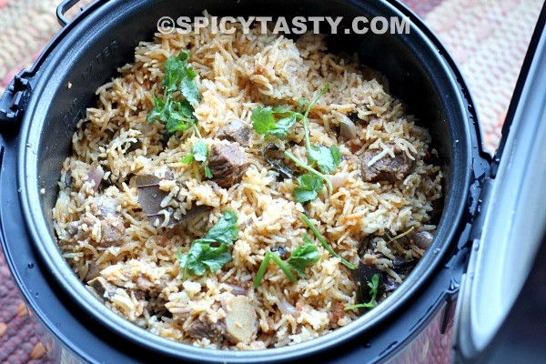 Ambur Mutton Biryani Spicy Tasty