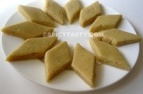 Kaju Katli – Cashew nut Burfi