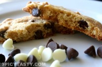 Triple Chocolate Chip Cookie