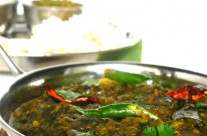 Mulai Keerai (Thotakura) Kootu – Amaranth Greens and Lentils Curry