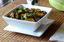 Plantain and Eggplant Curry (From Sri Lankan Kitchen)