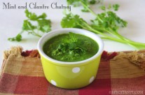 Green Chutney for Sandwich (Mint and Cilantro)