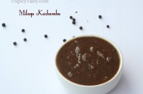 Milagu Kuzhambu / Black Pepper Curry