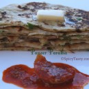 Paneer Paratha / Cottage Cheese Stuffed Flatbread