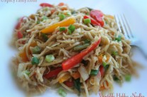 Vegetable Hakka Noodles