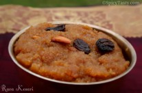 Rava Kesari with Jaggery