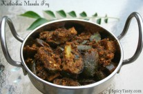 Kathirikai Masala Fry / Eggplant Fry