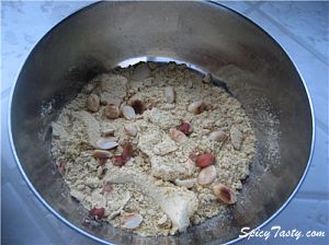 Bhaji stuffing