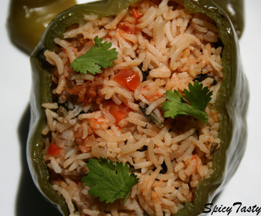 rice stuffed capsicum