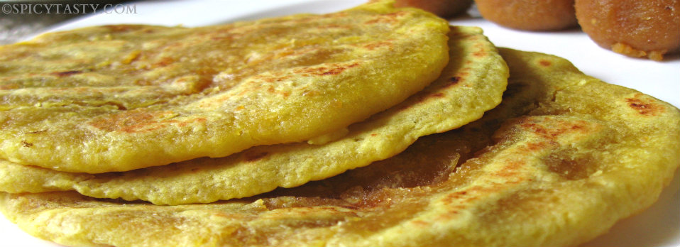 Dal poli – Sweet Lentil Pancakes