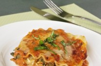 Classic Three Cheese and Vegetable Lasagna