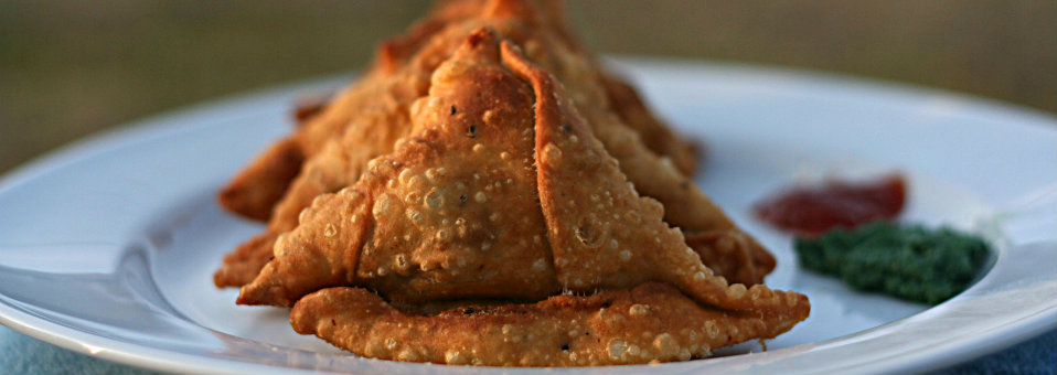 Samosa ( Stuffed Potato Indian Snack )